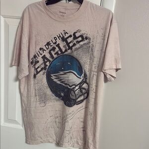 Philadelphia Eagles Reebok Tee with Vintage Graphic